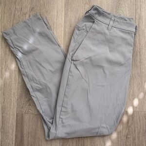 Lululemon Athletica Men's Light Gray Chinos